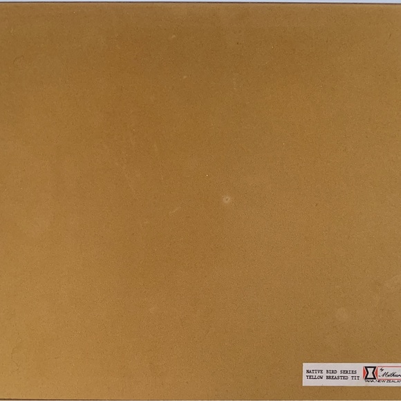 Vintage placemats by Milhurst New Zealand fine art Native Bird Series x 6 - Picture 8 of 14